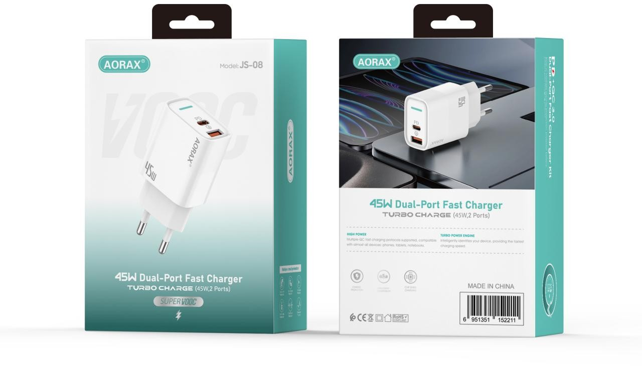JS-08 2pin PD+QC