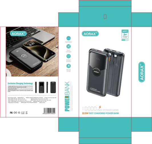 AP-03 10000Mah	with IP & TC cable