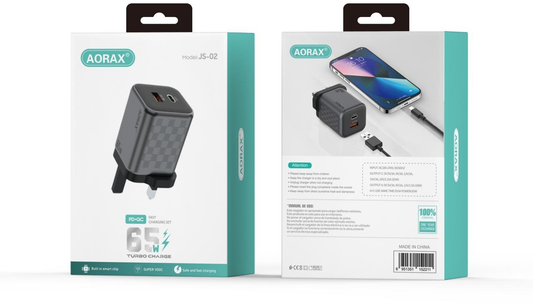 JS-02 3pin PD+QC 65W