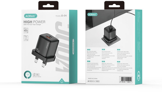 JS-04 3pin PD+QC 45W